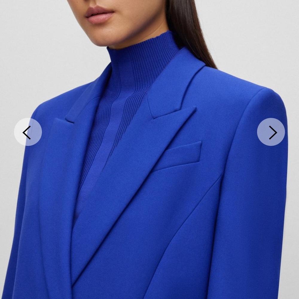 BOSS
REGULAR-FIT JACKET IN STRETCH FABRIC WITH ASYMMETRIC FRONT ‼️‼️ - Picture 4 of 11